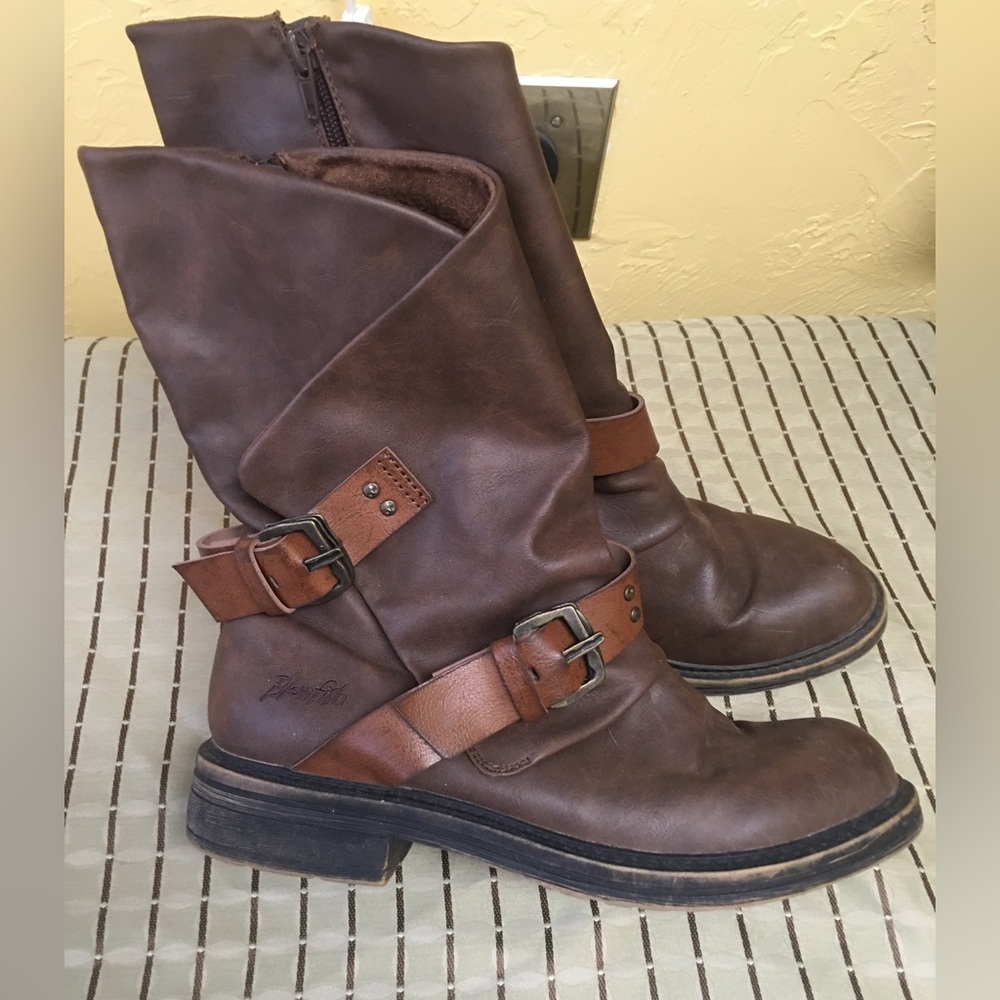 Brown Blowfish boots